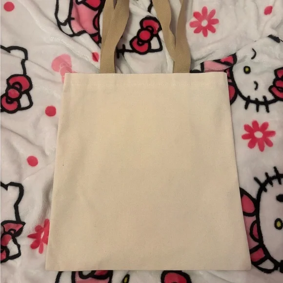MACARON The Monsters Beige Tote Bag - Picture 5 of 6